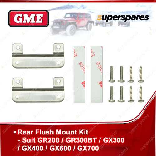 GME Rear Flush Mount Kit Suit GR-SS200/GR-SS300BT/GX-SS400/GX-SS600/GX-SS700