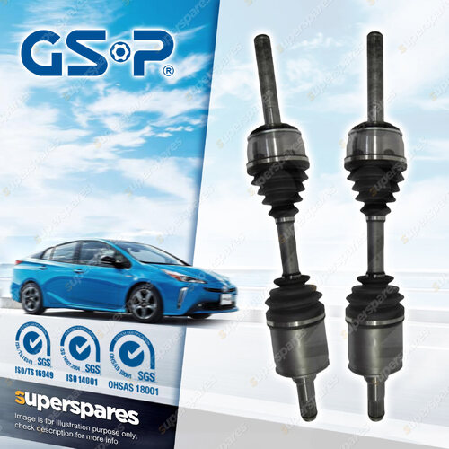 2 Pcs GSP CV Joint Drive Shaft for Toyota Landcruiser HDJ100R UZJ100R 4.2L 4.7L