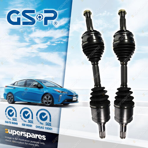 2 Pcs GSP CV Joint Drive Shaft for Toyota Hilux SR SR5 Vigo GGN25R KUN26R