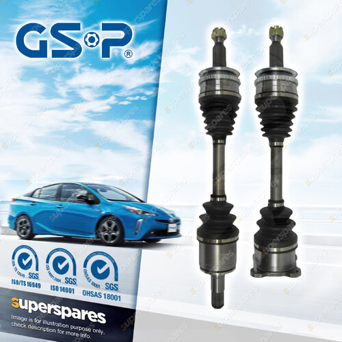 2x GSP Fr LH+RH CV Shaft Joint for Mitsubishi Challenger PB PC L200 Pajero QE QF