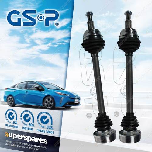 2 Pcs GSP Front CV Joint Drive Shaft for Audi A3 8L AEH AEL APG 1997-2004