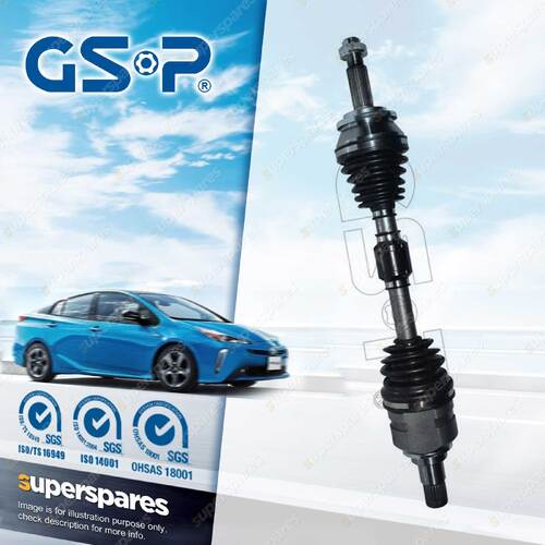 GSP Front Left CV Joint Drive Shaft for Toyota Prius Hybrid ZVW30 2ZRFXE 09-16