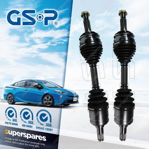 2 Pcs GSP Front CV Joint Drive Shaft for Toyota Hilux KUN26 GGN25 4WD 05-15