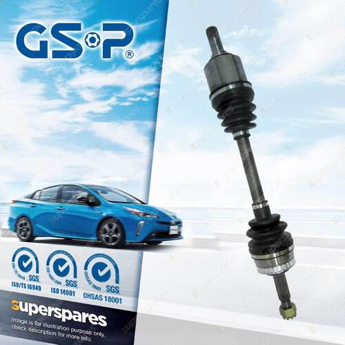 GSP Left CV Joint Drive Shaft for Holden Barina CD Combo XC XCF 08 25 68 01-13