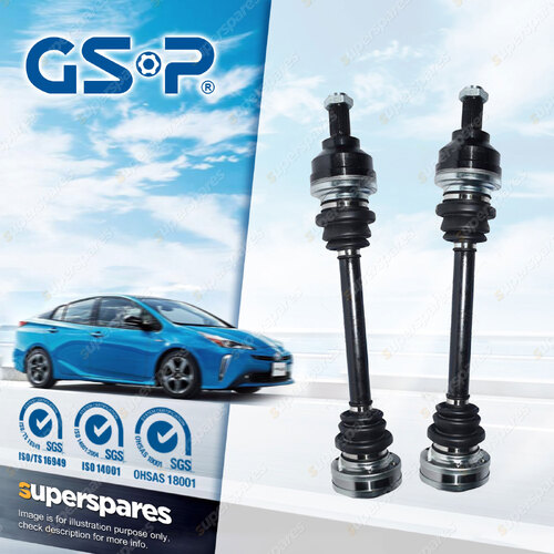 2 x GSP Rear LH+RH Axle CV Joint Drive Shafts for BMW X5 E53 3.0L AUTO 01-07