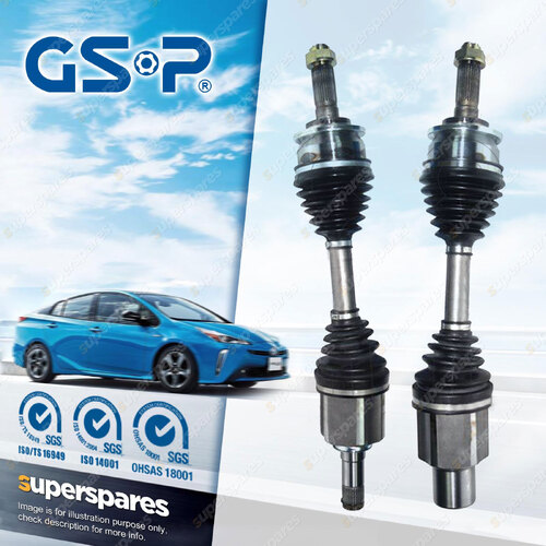 GSP LH + RH CV Joint Drive Shafts for Ford Ranger XL XLT XLS PX 3.2L 07/2011-On