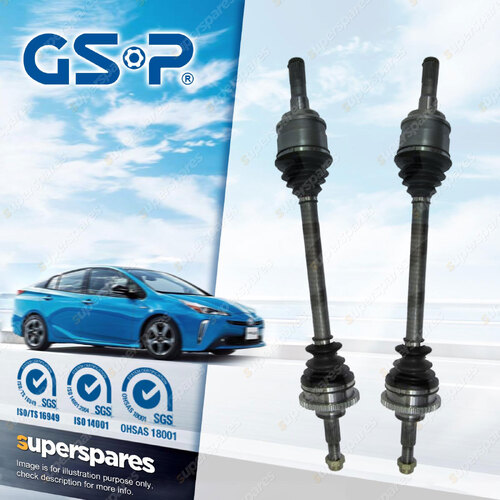 GSP Rear LH+RH CV Joint Drive Shafts for Ford Fairlane Fairmont Falcon LTD BA BF