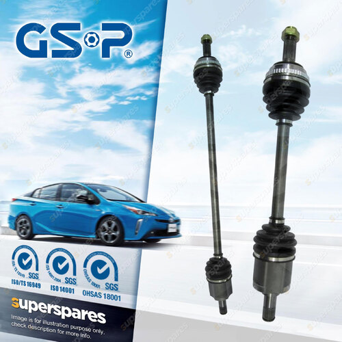 GSP Front LH + RH CV Joint Drive Shafts for Honda Accord CD5 CE1 2.2L I4 16v