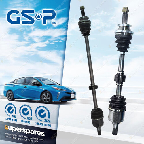 GSP Front LH + RH CV Joint Drive Shafts for Hyundai Sonata NF EF EF-B 2.0L 2.4L