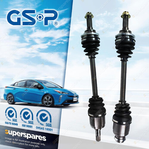 GSP Front LH + RH CV Joint Drive Shafts for Mazda 323 Astina Protege BJ 1.8 2.0L