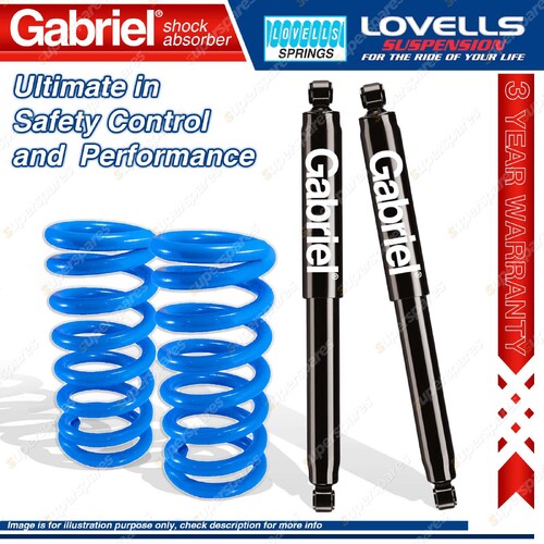 Rear Super Low Gabriel Ultra Shocks Lovells Springs for Commodore VR VS Wagon