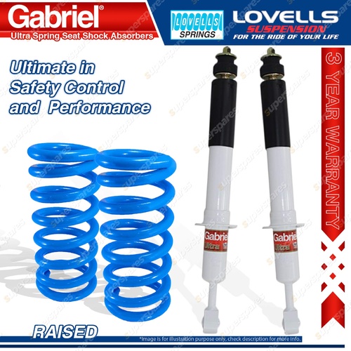 Front Raised Gabriel Shock Lovells Spring for Prado GRJ KDJ150 KDJ155 LWB 4 Cyl