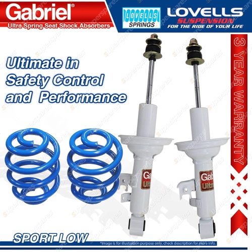 Front Sport Low Gabriel Shock Lovells Spring for Hilux GGN120 TGN121 GUN122 123