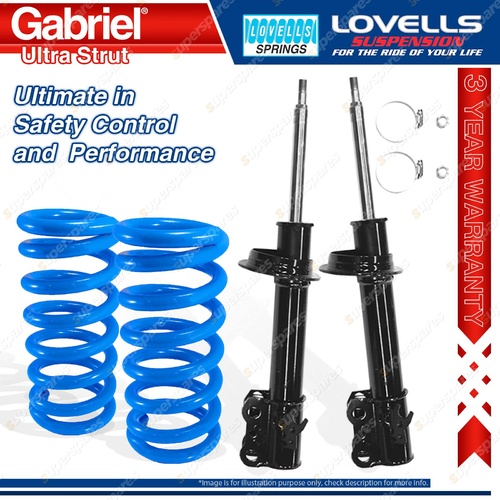 Front HD STD Gabriel Ultra Strut Shocks Coil Springs for Holden Apollo JM JP V6