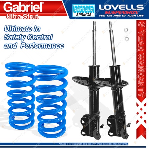 Front Gabriel Ultra Strut Shock Lovells Spring for Toyota Corolla AE 101 102 112