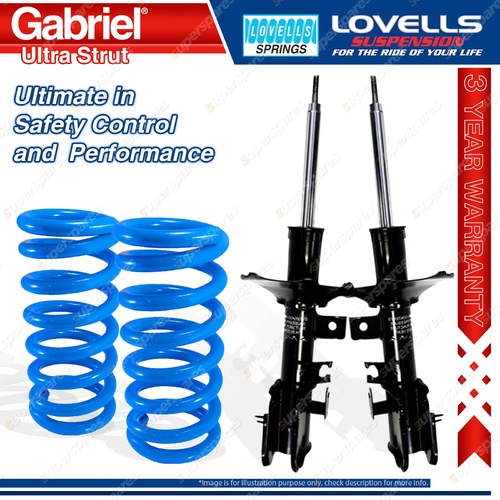 Front Raised HD Gabriel Ultra Shocks Coil Springs for Nissan Pathfinder R50 III