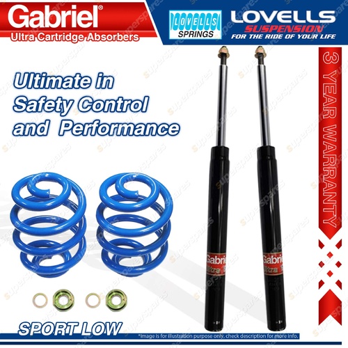 Front Sport Low Gabriel Cartridge Shock Lovells Spring for Commodore VK VL VN VP