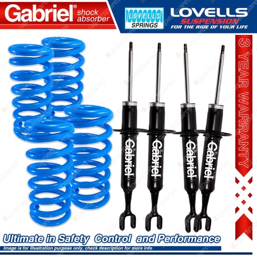 Front Rear HD STD Gabriel Ultra Shocks + Coil Springs for Chrysler 300C SRT8