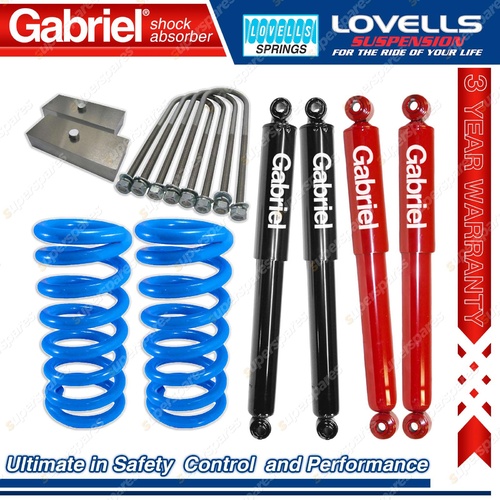 Gabriel 1.5" Super Low Shock Spring + Block Kit for Falcon XE Wagon V6 82-84