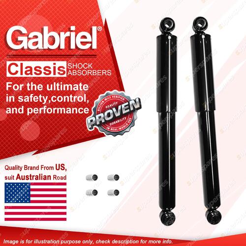 2 x Front Gabriel Classic Shock Absorbers for Jeep CJ Model CJ5 CJ6 73-81