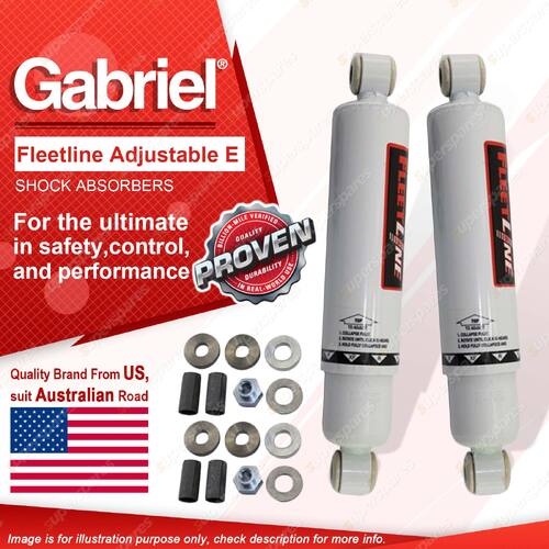 Front Gabriel Fleetline ADJ HD Truck Shocks for Daihatsu Delta DV23 DV26 DV28