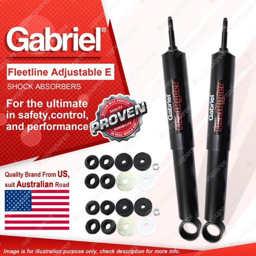 Front Gabriel Fleetline Adj Truck Shocks for Mitsubishi Fuso FM517 FM557 22mm