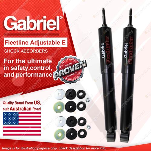 Front Gabriel Fleetline Adjustable Truck Shocks for Isuzu FTR FVM1400 JCR420 500