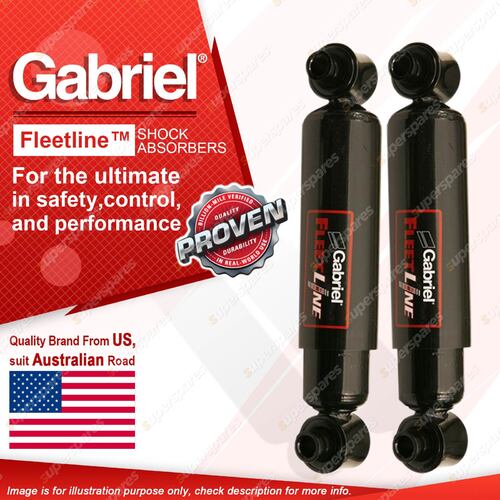 Rear Gabriel Fleetline HD Truck Shocks for Freightliner Argosy C112 C120 AD246