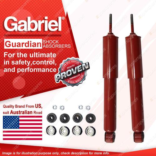 2 x Front Gabriel Guardian Shock Absorbers for Nissan Navara Terrano D21 86-97