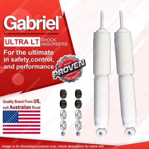 2x Front Gabriel Ultra LT Shock Absorbers for Holden GMH Colorado RC Frontera MX