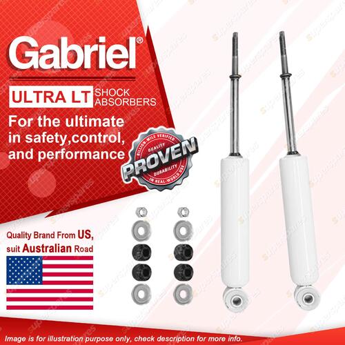 2 x Front Gabriel Ultra LT Shock Absorbers for Nissan Navara D22 4WD