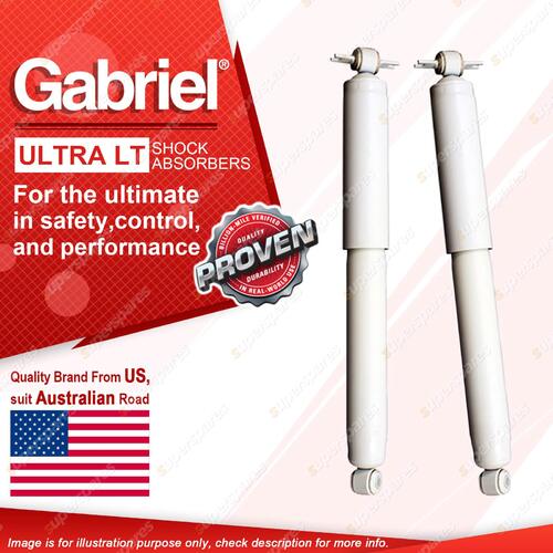 2 x Rear Gabriel Ultra LT Shock Absorbers for Jeep Wrangler JK with 16" Rims