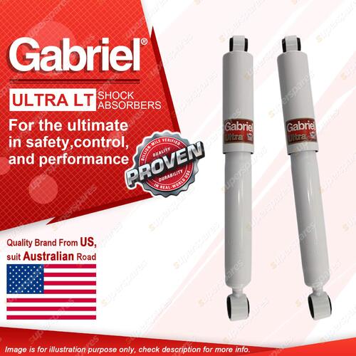 2 x Rear Gabriel Ultra LT Shock Absorbers for Nissan Navara D40 05-15