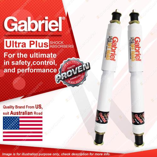 2 x Front Gabriel Ultra Plus OE Height Shock Absorbers for Ford Maverick DA