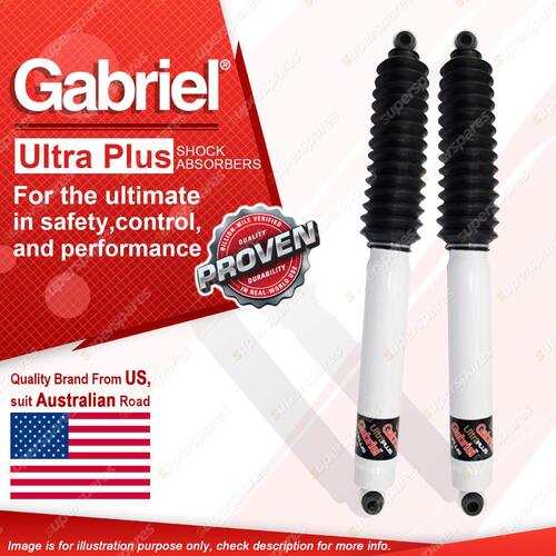 2 Rear Gabriel Ultra Plus 45mm Raised Shocks for Holden GMH Colorado RC Rodeo RA