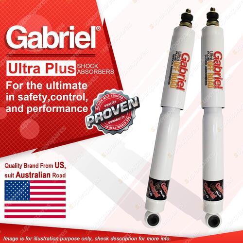 2 x Rear Gabriel Ultra Plus OE 40mm Raised Shocks for Toyota Fortuner GU156R