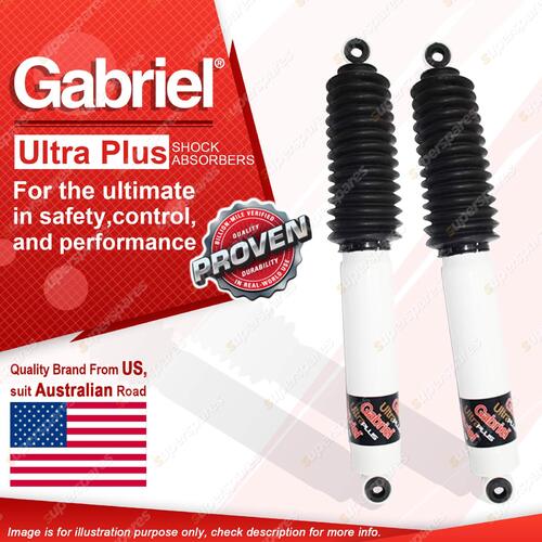 2 Rear Gabriel Ultra Plus OE Height Shocks for Nissan Navara D21 D22 D22 DX ST-R