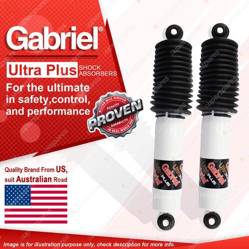 2 x Rear Gabriel Ultra Plus OE 40mm Raised Shocks for Nissan Pathfinder R51