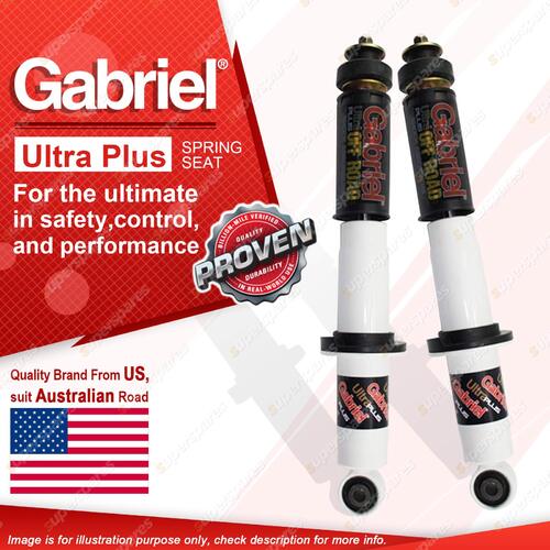 2 x Front Gabriel Ultra Plus Spring Seat Shocks for Toyota Hilux Surf KZN185