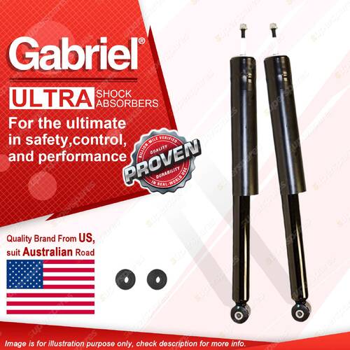 2 x Rear Gabriel Ultra Shock Absorbers for Honda Jazz GD1 GD3 Hatchback 02-08