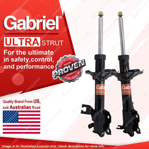 2 x Front Gabriel Ultra Strut Shocks for Nissan Pulsar Exa Vector N15 97-00