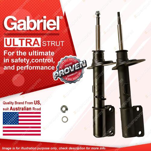 2 x Front Gabriel Ultra Strut Shock Absorbers for BMW X5 E53 3.0 4.4 4.6 4.8