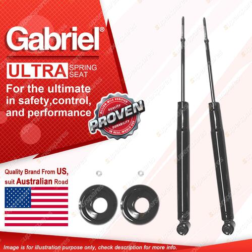 2 Rear Gabriel Ultra Spring Seat Shock Absorbers for Mitsubishi Lancer CA CB CC