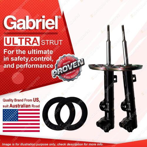 Front Gabriel Ultra Strut Shocks for Mercedes Benz C Class W203 CL203 S203 00-07