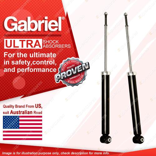 2x Rear Gabriel Ultra Shock Absorbers for Kia Rio JB 1.4L 1.6L Hatch Sedan 07-11