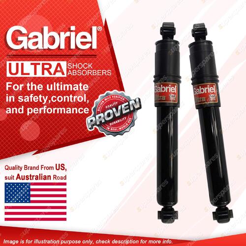 2 Rear Gabriel Ultra Shock Absorbers for Ford Falcon Fairmont FG FGX Sedan 08-16