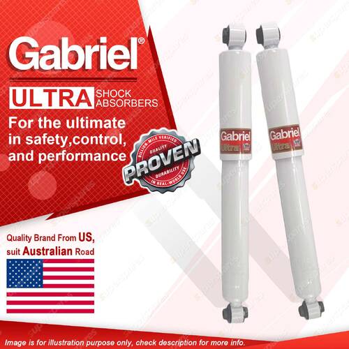 2x Rear Gabriel Ultra Shock Absorbers for Ford Ranger PJ PK All Ute models 07-11