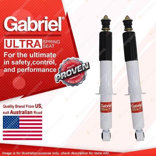 Pair Rear Gabriel Ultra Spring Seat Shock Absorbers for Nissan Almera N17 1.5L