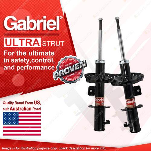 2 x Front Gabriel Ultra Strut Shock Absorbers for Citroen Dispatch 2.0L 07-12