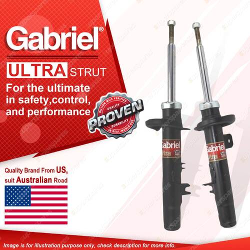 2 x Front Gabriel Ultra Strut Shock Absorbers for Citroen C2 C3 02-12